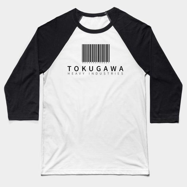 TOKUGAWA HEAVY INDUSTRIES Baseball T-Shirt by y34r_z3r0_0